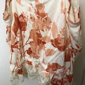 Floral tank top